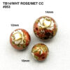 TB14/WHT ROSE/MET CC #053 - Image 3