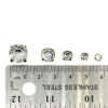 P1028 CRYSTAL COLOR WITH GOLD COLOR SETTING - Image 2