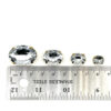P4100 CRYSTAL COLOR WITH GOLD SETTING - Image 2