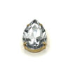 P4320 CRYSTAL COLOR WITH GOLD SETTING