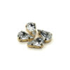 P4300 CRYSTAL COLOR WITH GOLD COLOR SETTING