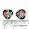 TB17/BOUQUET/BLK #305 HEART SHAPE - Image 2